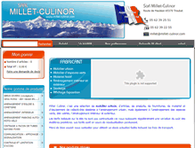 Tablet Screenshot of millet-culinor.com